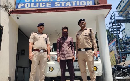 एक करोड़ की धोखाधड़ी मामले में गुजरात से आरोपी को किया गिरफ्तार