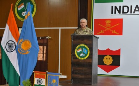 औली में चल रहे भारत-कजाकिस्तान संयुक्त सैन्य अभ्यास काजिंद-2024 संपन्न 