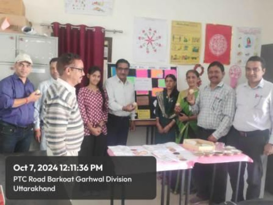 नरेन्द्रनगर डिग्री कालेज में किया गया गढ़भोज का आयोजन