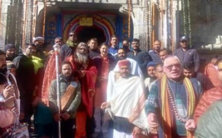 श्रीकेदारनाथ धाम के कपाट रविवार को होंगे शीतकाल के लिए  बंद