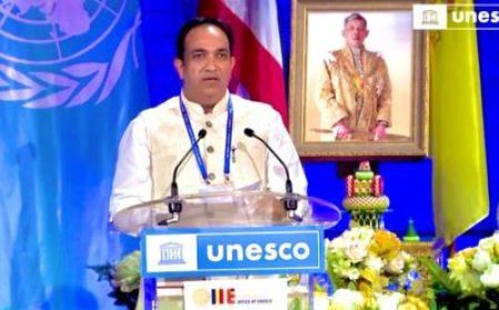 यूनेस्को मुख्यालय में ऐतिहासिक अंतरराष्ट्रीय शांति सम्मेलन