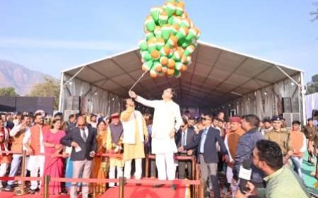 सीएम धामी ने बैकुण्ठ चतुर्दशी मेला एवं विकास प्रदर्शनी का किया शुभारम्भ