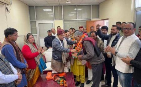 गढ़वालः श्रीनगर पालिका के पूर्व अध्यक्ष विपिन मैठाणी भाजपा में शामिल