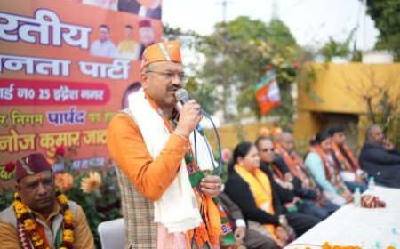 भाजपा प्रत्याशी सौरभ थपलियाल ने राजपुर विधानसभा के विभिन्न क्षेत्रों में की जनसभाएं