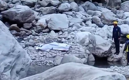  गोविन्दघाट: चट्टान के नीचे दबने से एक व्यक्ति की मौत