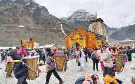 बाबा केदार के दर्शनों को उमड़े भक्त, चौथे दिन ही आंकड़ा एक लाख पार