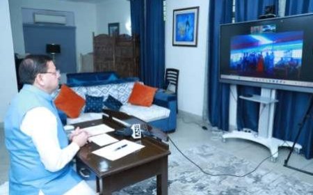 मालन पुल सहित 07 योजनाओ का मुख्यमंत्री ने किया वर्चुअल लोकार्पण