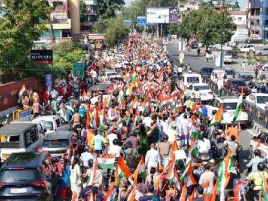 देहरादूनः “तिरंगा शौर्य सम्मान यात्रा” का किया गया भव्य आयोजन
