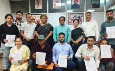 स्वास्थ्य विभाग में 9 मृतक आश्रितों को मिली नौकरी