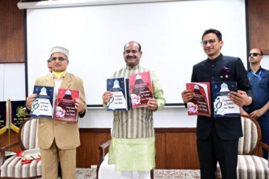 मसूरी LBSNAA पहुंचे लोकसभा अध्यक्ष ओम बिरला, प्रशिक्षु आईएएस को किया संबोधित
