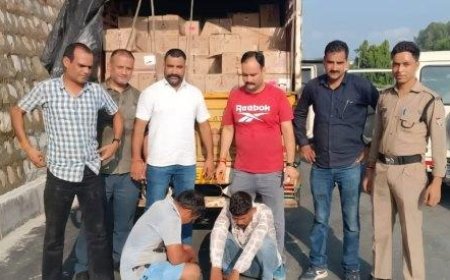 पुलिस ने भारी मात्रा मे अवैध शराब की बरामद, तीन आरोपी अरेस्ट