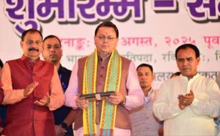 मुख्यमंत्री ने राज्य के 13 जिलों के 13 आदर्श संस्कृत ग्रामों का किया शुभारंभ