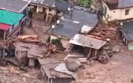 चमोली के नंदानगर क्षेत्र में बादल फटा,  कई भवन जमींदोज, 05 लापता 