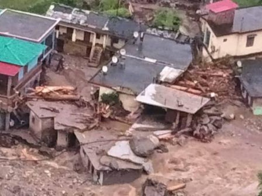चमोली के नंदानगर क्षेत्र में बादल फटा,  कई भवन जमींदोज, 05 लापता 