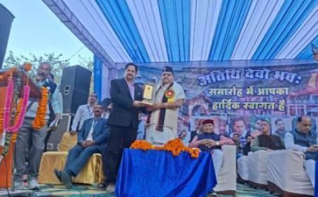 डामटा को खेल मैदान विस्तारित करने के लिए पाँच लाख रुपए की घोषणा