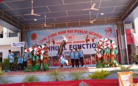 एस जी आर आर बसंत विहार का रंगारंग वार्षिकोत्सव धूमधाम से संपन्न