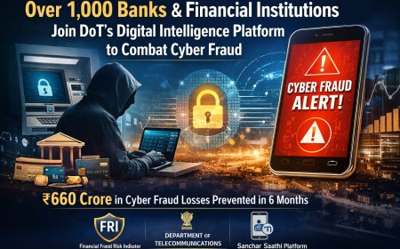 डीआईपी–एफआरआई से 6 महीनों में ₹660 करोड़ की साइबर धोखाधड़ी रोकी गई