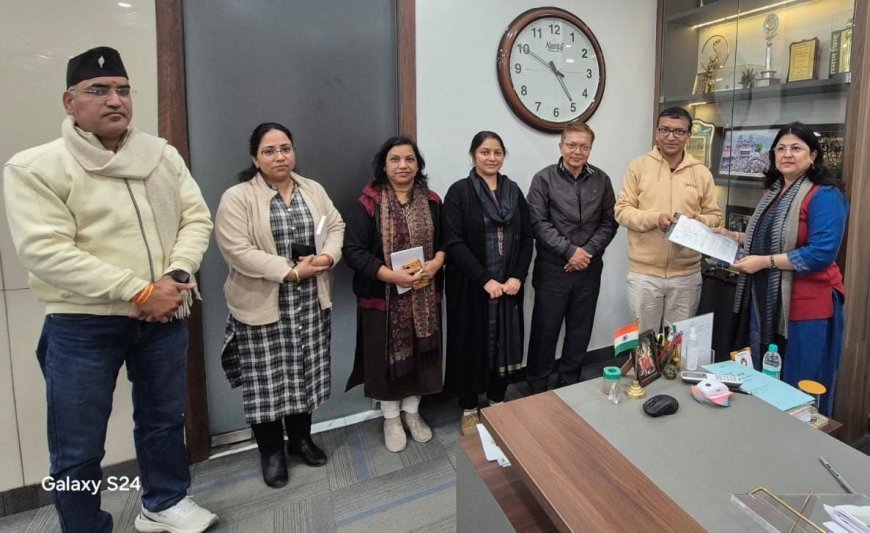 पंचायती राज विभाग और आईआईएम काशीपुर के बीच एमओयू
