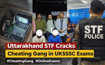 UKSSSC परीक्षा में हाई-टेक नकल गिरोह का खुलासा, देहरादून से मास्टरमाइंड गिरफ्तार