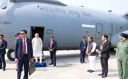 प्रधानमंत्री नरेंद्र मोदी ने असम में की पहली इमरजेंसी लैंडिंग फैसिलिटी की शुरुआत