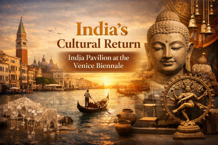 भारत की सांस्कृतिक वापसी: वेनिस बिएनाले में इंडिया पवेलियन