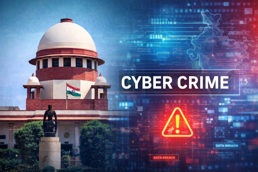 54,000 करोड़ की डिजिटल धोखाधड़ी: साइबर फ्रॉड पर सुप्रीम कोर्ट सख्त