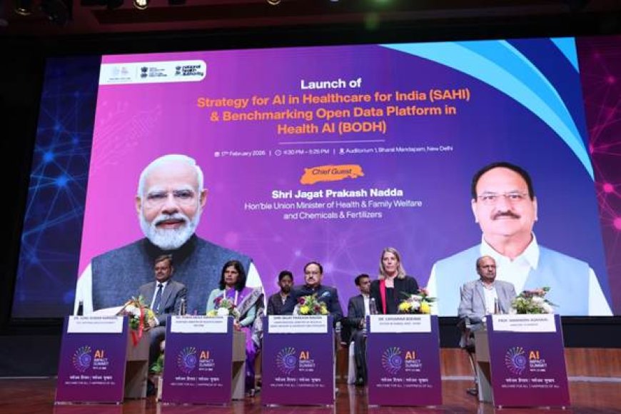 इंडिया एआई इम्पैक्ट समिट 2026 में स्वास्थ्य एआई को नई दिशा