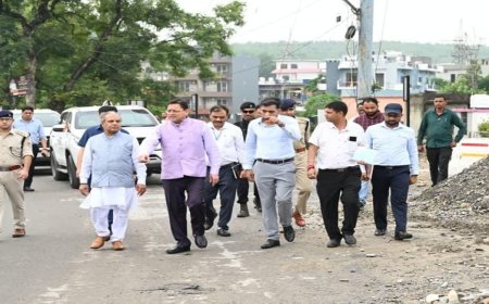 नंदा की चौकी पुल एप्रोच रोड का CM धामी ने लिया जायजा, 16 दिन में टूटने पर जताई नाराजगी
