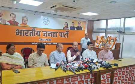 मंत्री सुबोध उनियाल का राहुल गांधी पर निशाना, झारखंड प्रदर्शन को लेकर साधा हमला