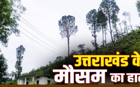 उत्तराखंड में 1 सितंबर तक बारिश का अलर्ट, 30 अगस्त को बरतें विशेष सावधानी; मौसम विभाग का ताजा पूर्वानुमान