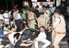 DAV छात्रसंघ चुनाव से पहले SSP कैंप कार्यालय पर हंगामा, बंटू के खिलाफ NBW से नाराज NSUI-कांग्रेस कार्यकर्ता