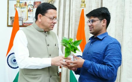 फ्लाइंग कार के नवाचार को सीएम धामी ने सराहा, रवि टम्टा को हरसंभव मदद का भरोसा