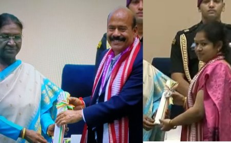 मनीषा निगम और गबर सिंह बिष्ट को राष्ट्रीय शिक्षक पुरस्कार, राष्ट्रपति ने किया सम्मानित