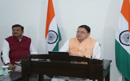दिल्ली से सीएम धामी ने चारधाम यात्रा की समीक्षा की, अधिकारियों को दिए जरूरी निर्देश