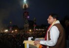 देहरादून: परेड ग्राउंड में दशहरा महोत्सव में शामिल हुए सीएम धामी, बोले- सत्य और धर्म की ही होती है जीत