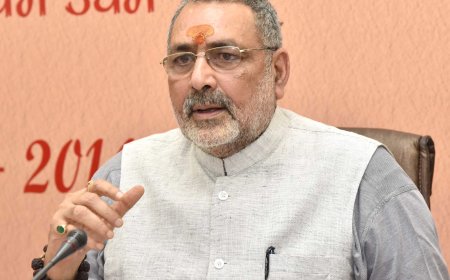 राहुल गांधी पर गिरिराज सिंह का निशाना, देशद्रोह का केस चलाने की उठाई मांग; नेहा बोरा पर भी बरसे