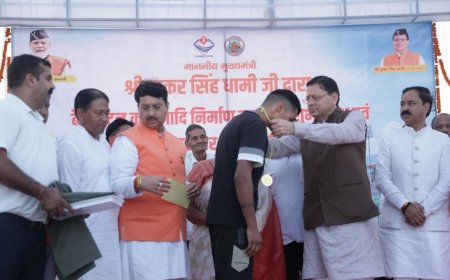 चम्पावत को CM धामी की सौगात, बनबसा में बैडमिंटन कोर्ट समेत कई विकास कार्यों का किया शिलान्यास