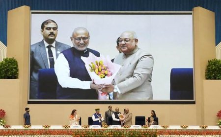 उपराष्ट्रपति बोले- राज्यों की मजबूती से बनेगा सशक्त भारत, कानूनी सुधारों में सहयोग पर जोर