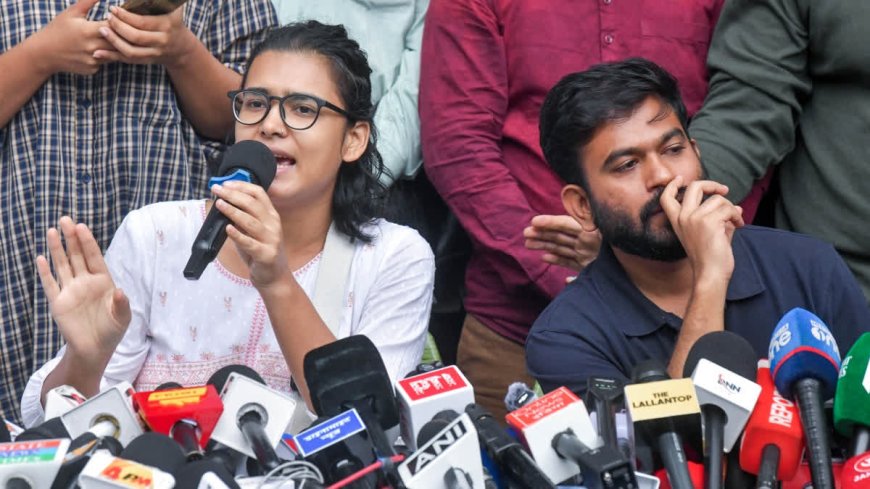 12 घंटे के विरोध के बाद नेहा बोरा रिहा, अभिजीत दीपके गिरफ्तार; आज SEM कोर्ट में होगी पेशी